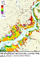 Philadelphia vulnerability to sea level rise