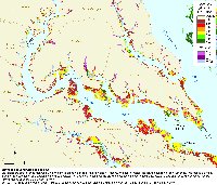 Potomac River from Point Lookout to Broad Creek: vulnerability to sea level rise