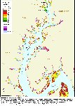 Potomac River: Blossom Point to the DC Line, vulnerability to sea level rise