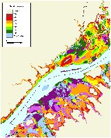 Delaware River:  Vulnerability to sea level rise